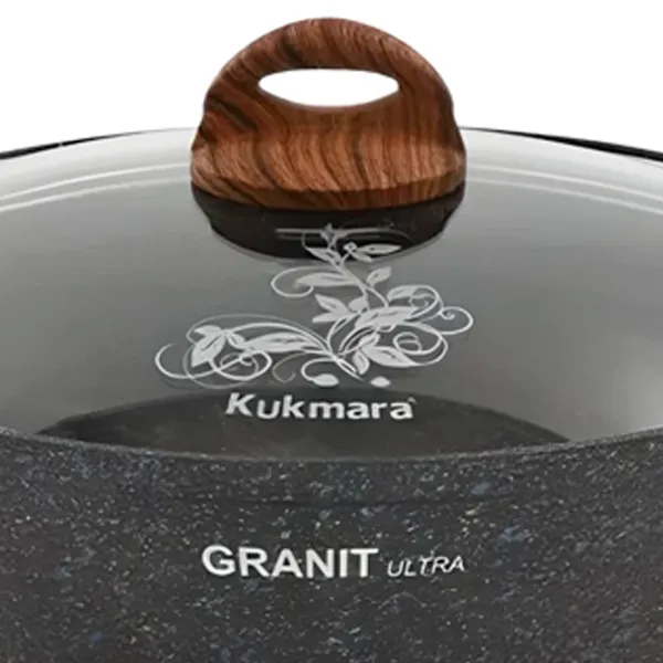 Cratiță Kukmara ЖГГ52А 5l Aluminiu / Black photo 3
