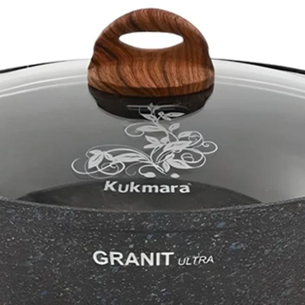 Cratiță Kukmara ЖГГ52А 5l Aluminiu / Black photo 3