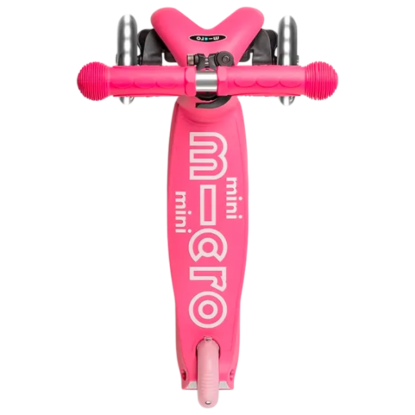 Trotinetă pentru copii cu trei roți Micro Mini Deluxe LED (MMD075) 50 kg/ Pink photo 5