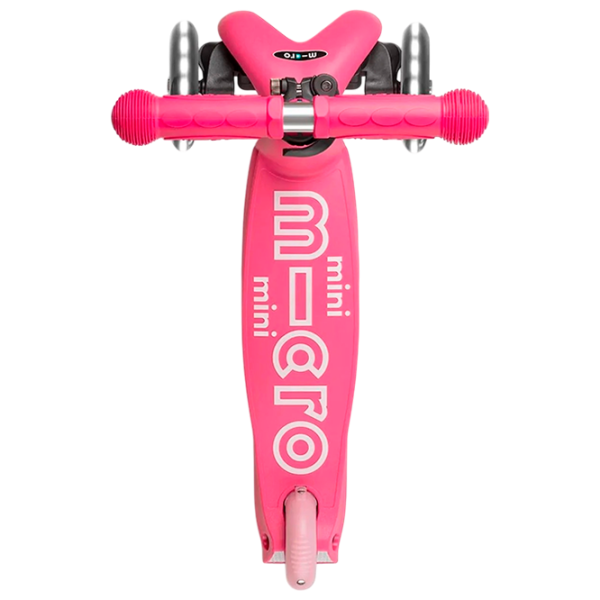 Trotinetă pentru copii cu trei roți Micro Mini Deluxe LED (MMD075) 50 kg/ Pink photo 5