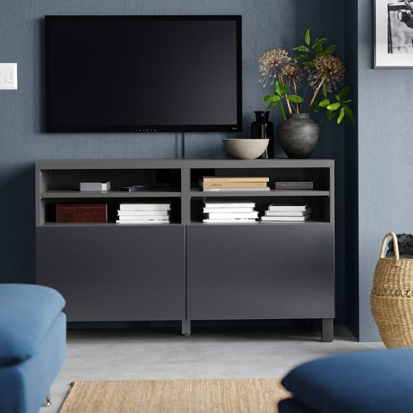 Comodă TV Ikea Besta/Vasterviken/Stubbarp 74 x 120 x 42 / PAL photo 2 Comodă TV Ikea Besta/Vasterviken/Stubbarp 74 x 120 x 42 / PAL photo 2