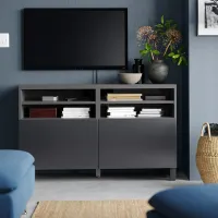 Тумба под телевизор Ikea Besta/Vasterviken/Stubbarp 74 x 120 x 42см / ДСП photo 2
