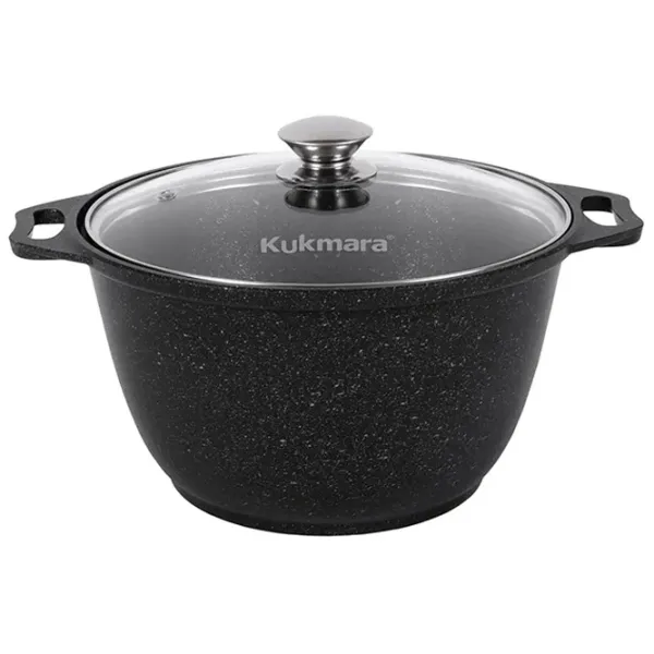 Cratiță Kukmara КМТ42А 4l Aluminiu / Black photo 1 Cratiță Kukmara КМТ42А 4l Aluminiu / Black photo 1