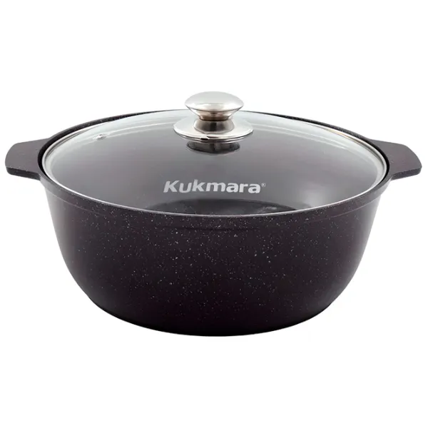 Cratiță Kukmara ЖМТ528А 5l Aluminiu / Black photo 1