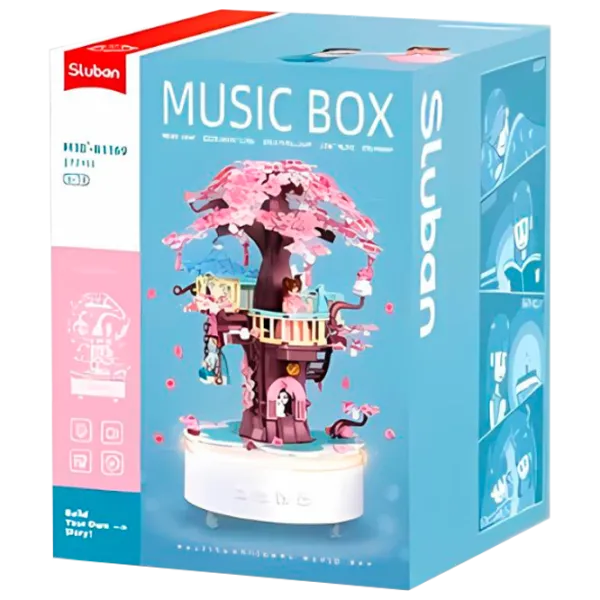 Constructor Sluban Tree house Clasic/ Pink photo 1 Constructor Sluban Tree house Clasic/ Pink photo 1