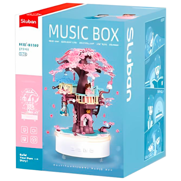Constructor Sluban Tree house Clasic/ Pink photo 1 Constructor Sluban Tree house Clasic/ Pink photo 1