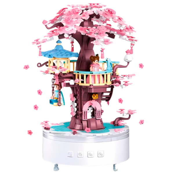 Constructor Sluban Tree house Clasic/ Pink photo 2 Constructor Sluban Tree house Clasic/ Pink photo 2
