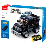Конструктор с радиоуправлением Sluban Tiger Assault Vehicle Транспорт/ Черный