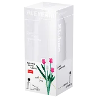 Constructor Sluban Tulips in vase Clasic/ Green