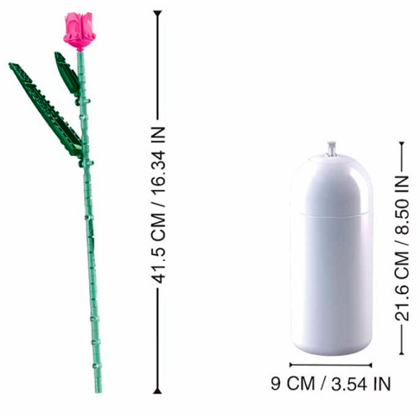 Конструктор Sluban Tulips in vase Классический/ Зеленый photo 5 Конструктор Sluban Tulips in vase Классический/ Зеленый photo 5