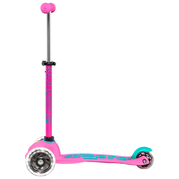 Детский трёхколёсный самокат Micro Mini Deluxe LED (MMD150) 50 кг/ Лаванда photo 3