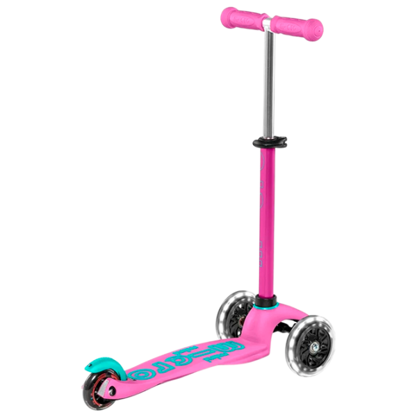 Детский трёхколёсный самокат Micro Mini Deluxe LED (MMD150) 50 кг/ Лаванда photo 5