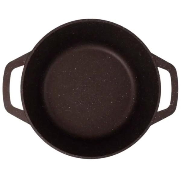 Cratiță Kukmara КМК62-1А 6.5l Aluminiu / Granite brown photo 3 Cratiță Kukmara КМК62-1А 6.5l Aluminiu / Granite brown photo 3