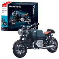 Constructor Sluban R9MS Motocicletă/ Black photo 3