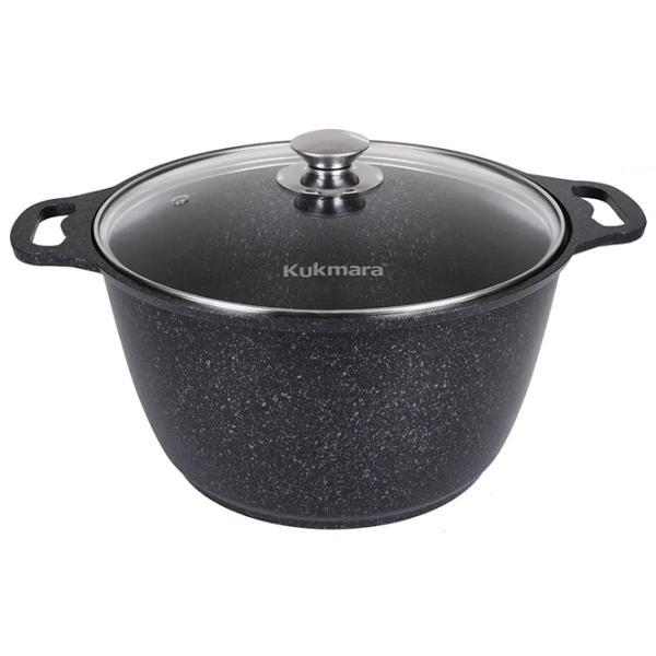 Cratiță Kukmara КМТ62-1А 6l Aluminiu / Black photo 1 Cratiță Kukmara КМТ62-1А 6l Aluminiu / Black photo 1