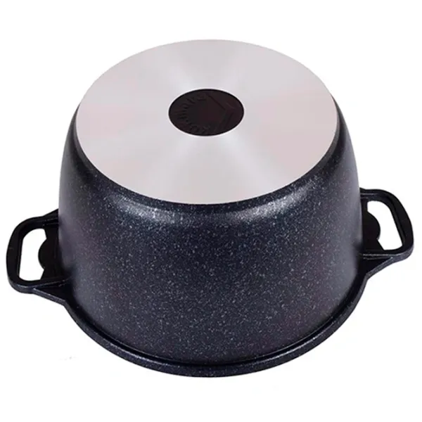Cratiță Kukmara КМТ62-1А 6l Aluminiu / Black photo 2 Cratiță Kukmara КМТ62-1А 6l Aluminiu / Black photo 2