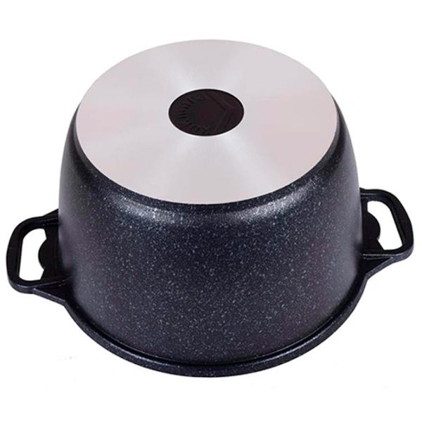 Cratiță Kukmara КМТ62-1А 6l Aluminiu / Black photo 2 Cratiță Kukmara КМТ62-1А 6l Aluminiu / Black photo 2