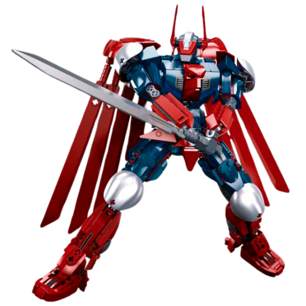 Constructor Sluban Kryptonian war robot Clasic/ Red photo 2