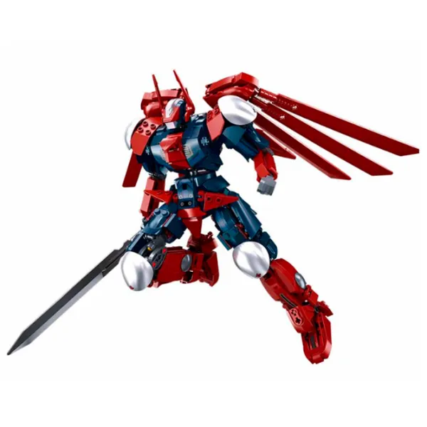 Constructor Sluban Kryptonian war robot Clasic/ Red photo 5