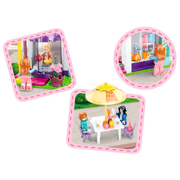Constructor Sluban Bar Clasic/ Pink photo 6