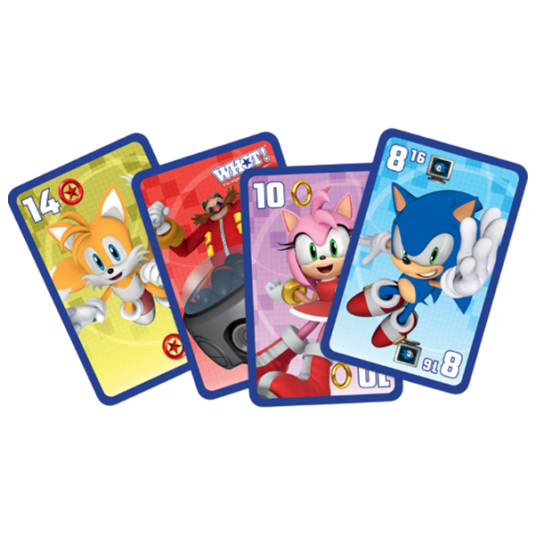 Настольная игра Winning Moves WHOT! Sonic 5+/ Игральные карты photo 2