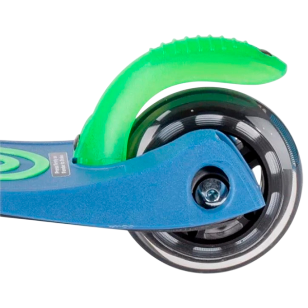 Trotinetă pentru copii cu trei roți Micro Mini Deluxe LED (MMD175) 50 kg/ Crystal Blue photo 6