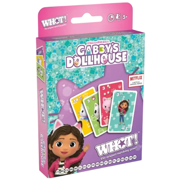 Настольная игра Winning Moves WHOT! Gabby's Dollhouse 5+/ Игральные карты photo 3