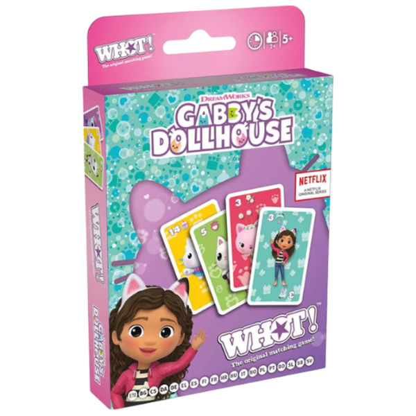 Настольная игра Winning Moves WHOT! Gabby's Dollhouse 5+/ Игральные карты photo 3