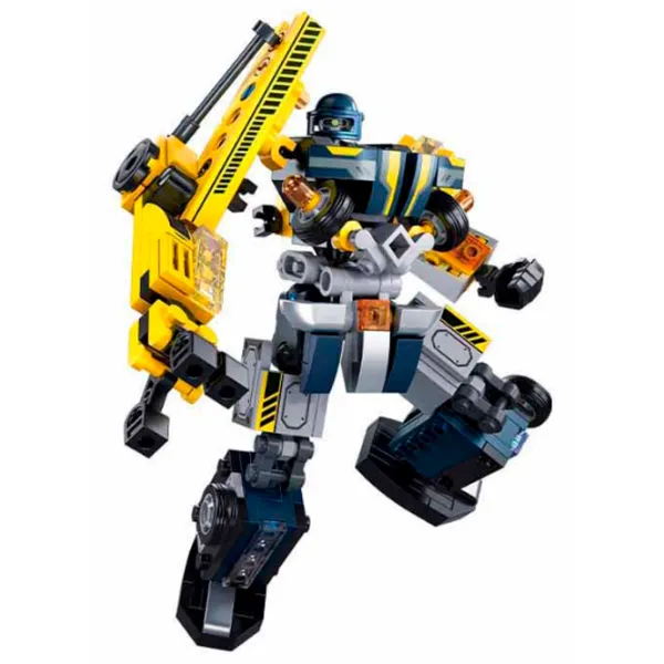 Constructor Sluban Crane robot Robot/ Gray photo 3