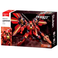 Constructor Sluban Athena Robot Robot/ Red