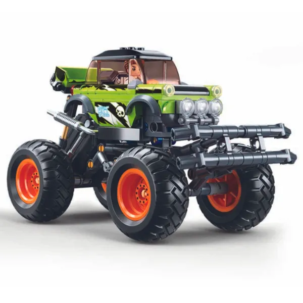 Constructor Sluban Monster Truck Transport/ Green photo 2