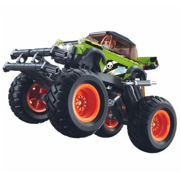 Constructor Sluban Monster Truck Transport/ Green photo 5