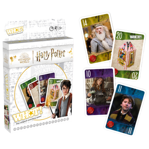 Настольная игра Winning Moves WHOT! Harry Potter 5+/ Игральные карты photo 1