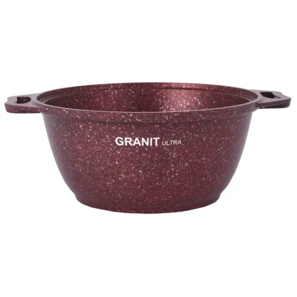 Cratiță Kukmara КГА22А 2l Aluminiu / Granite red photo 4 Cratiță Kukmara КГА22А 2l Aluminiu / Granite red photo 4