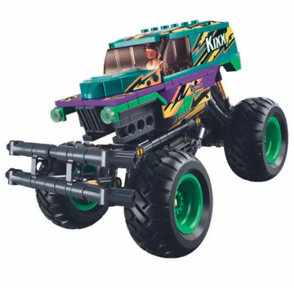 Конструктор Sluban Monster Truck Транспорт/ Зеленый photo 2