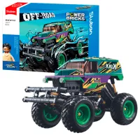 Конструктор Sluban Monster Truck Транспорт/ Зеленый photo 3