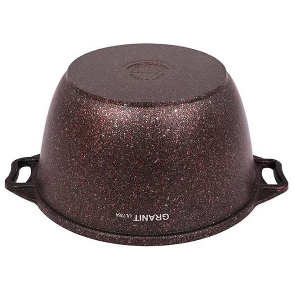 Cratiță Kukmara КГА32А 3l Aluminiu / Granite red photo 2 Cratiță Kukmara КГА32А 3l Aluminiu / Granite red photo 2