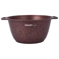 Cratiță Kukmara КГА32А 3l Aluminiu / Granite red photo 5