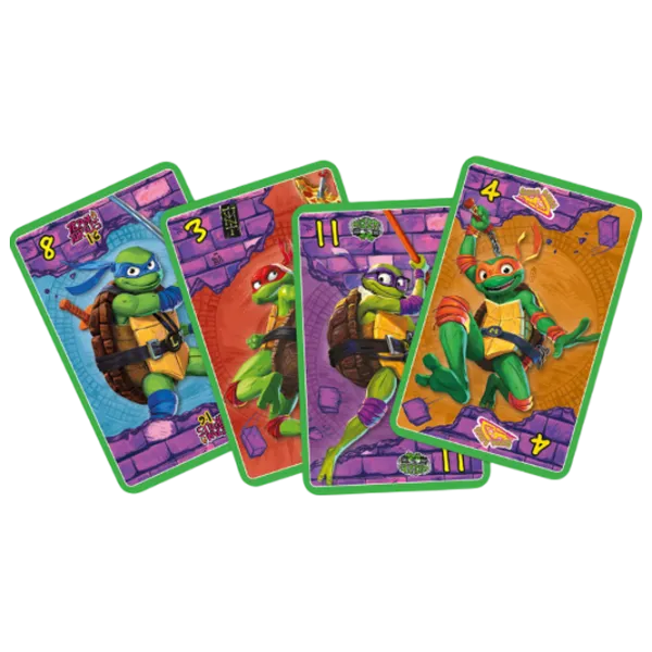 Настольная игра Winning Moves WHOT! Ninja Turtles 5+/ Игральные карты photo 2