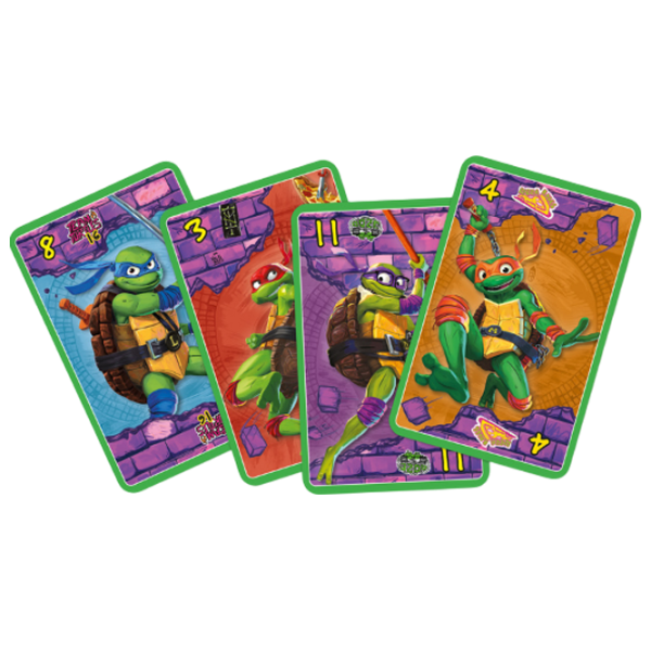 Настольная игра Winning Moves WHOT! Ninja Turtles 5+/ Игральные карты photo 2