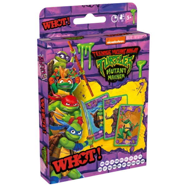 Настольная игра Winning Moves WHOT! Ninja Turtles 5+/ Игральные карты photo 3