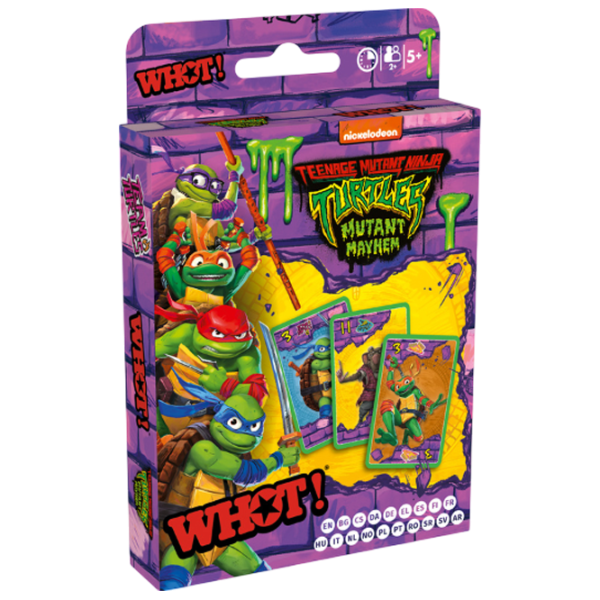 Настольная игра Winning Moves WHOT! Ninja Turtles 5+/ Игральные карты photo 3