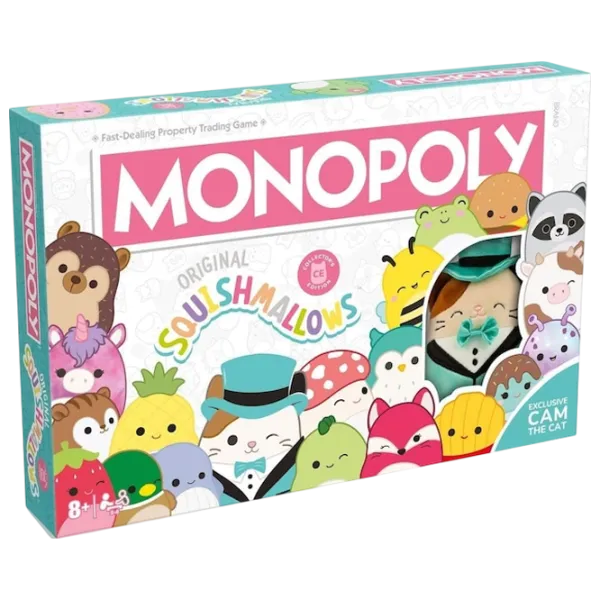 Настольная игра Winning Moves Squishmallows 8+/ Monopoly photo 2