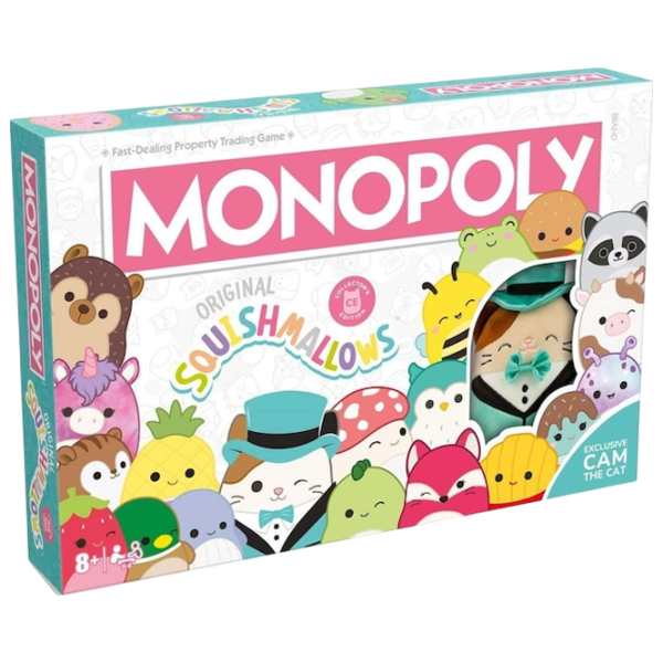 Настольная игра Winning Moves Squishmallows 8+/ Monopoly photo 2