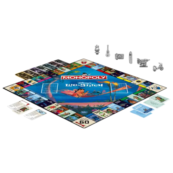 Настольная игра Winning Moves Lilo and Stitch 8+/ Monopoly photo 3