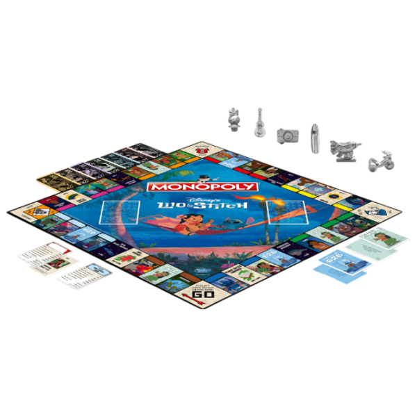 Настольная игра Winning Moves Lilo and Stitch 8+/ Monopoly photo 3