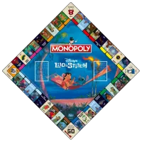 Joc de masă Winning Moves Lilo and Stitch 8+/ Monopoly photo 5