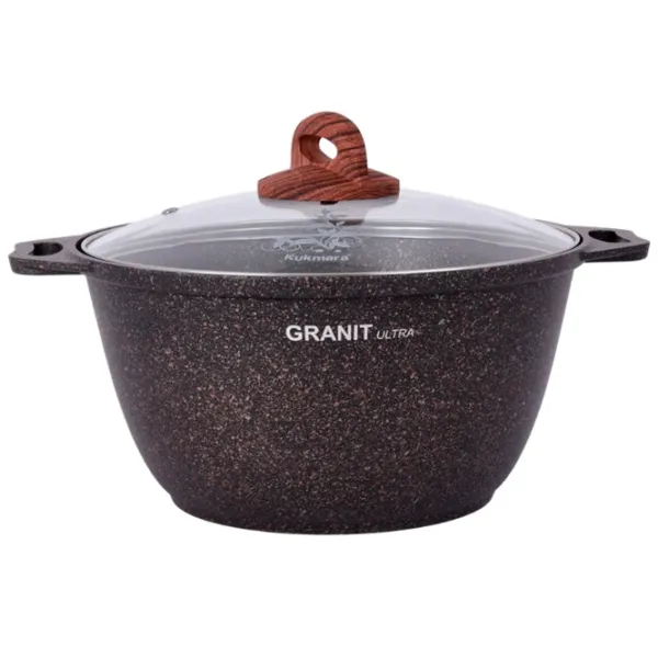 Cratiță Kukmara КГО32А 3l Aluminiu / Black photo 4 Cratiță Kukmara КГО32А 3l Aluminiu / Black photo 4