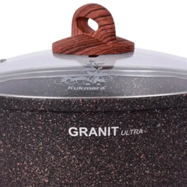 Cratiță Kukmara КГО32А 3l Aluminiu / Black photo 5 Cratiță Kukmara КГО32А 3l Aluminiu / Black photo 5