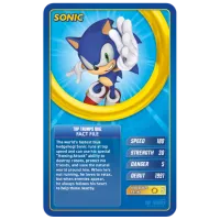 Joc de masă Winning Moves Top Trumps Sonic 6+/ Strategie photo 2